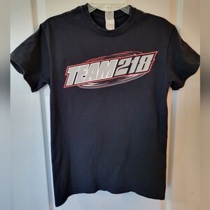 Dirt Track Racing Team 218 Cody Blanton T-shirt Lone Oak, TX Adult Sz S